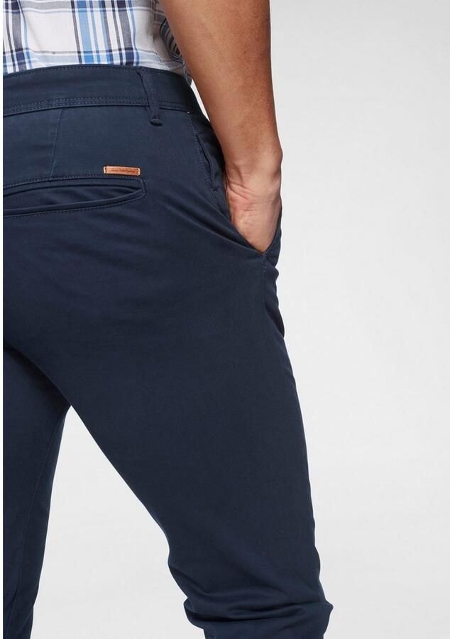 Jack & jones Blauwe Broek met Ritssluiting en Knopen in Katoenmix Blue Heren - Foto 5