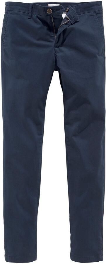 Jack & jones Blauwe Broek met Ritssluiting en Knopen in Katoenmix Blue Heren - Foto 7