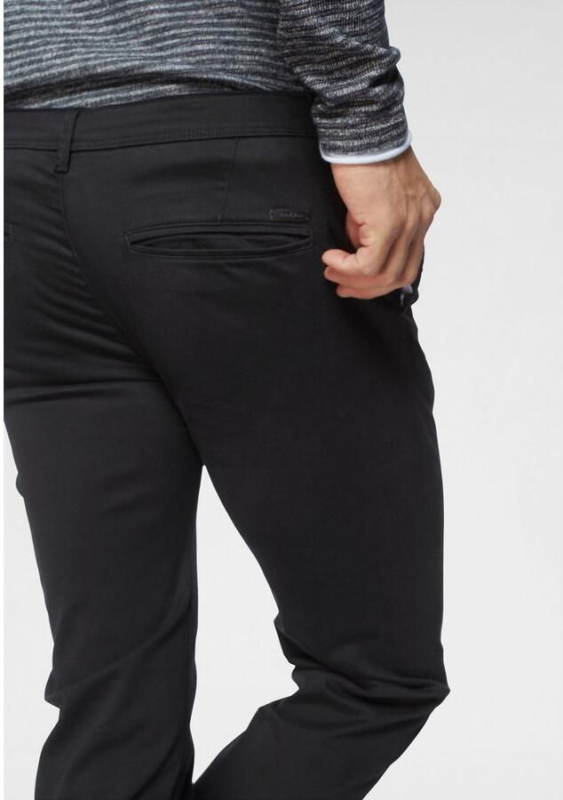 JACK & JONES JEANS INTELLIGENCE slim fit it chino JJIMARCO JJBOWIE zwart - Foto 4