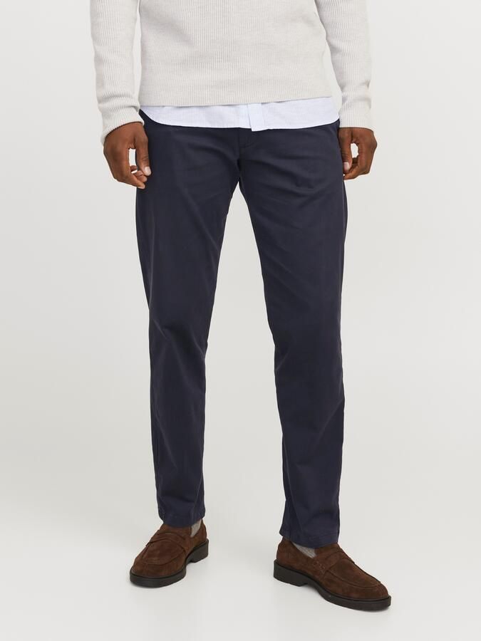 Jack & jones Regular fit chino met ceintuurlussen model 'KANE' - Foto 7