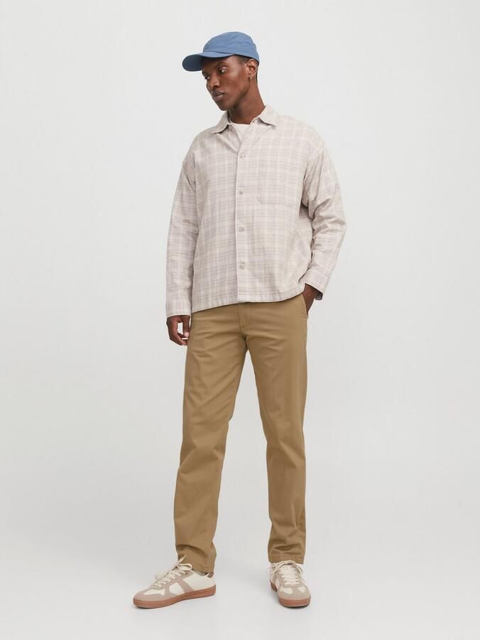 Jack & jones Regular fit chino met ceintuurlussen model 'KANE' - Foto 2