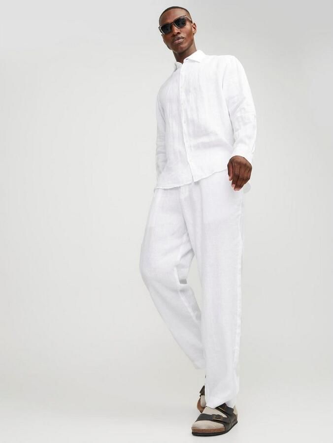 Jack & Jones Chino JPSTKARL LAWRENCE LINEN CHINO SN - Foto 8