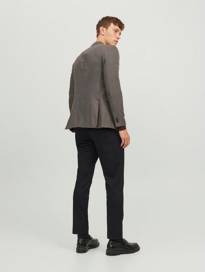 JACK & JONES PANTS STUDIO slim fit chino JPSTMARCO van gerecycled polyester donkerblauw - Foto 10