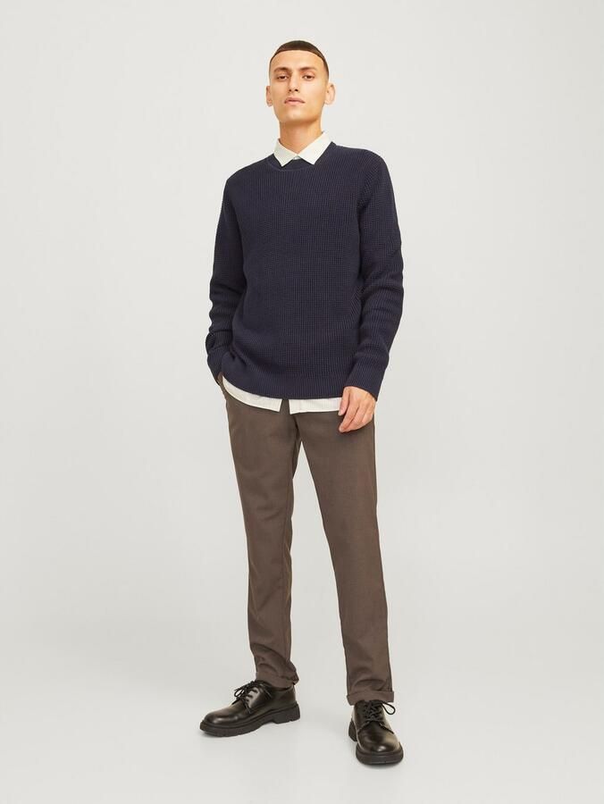 Jack & jones Slim fit stoffen broek met achterzakken model 'MARCO CONNOR' - Foto 5
