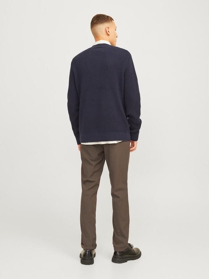 Jack & jones Slim fit stoffen broek met achterzakken model 'MARCO CONNOR' - Foto 4