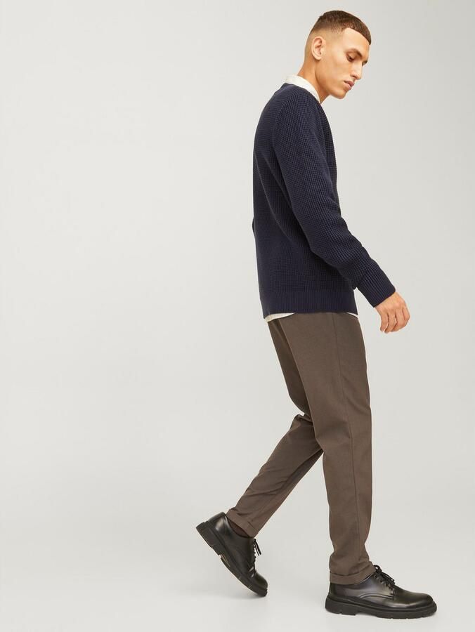 Jack & jones Slim fit stoffen broek met achterzakken model 'MARCO CONNOR' - Foto 3