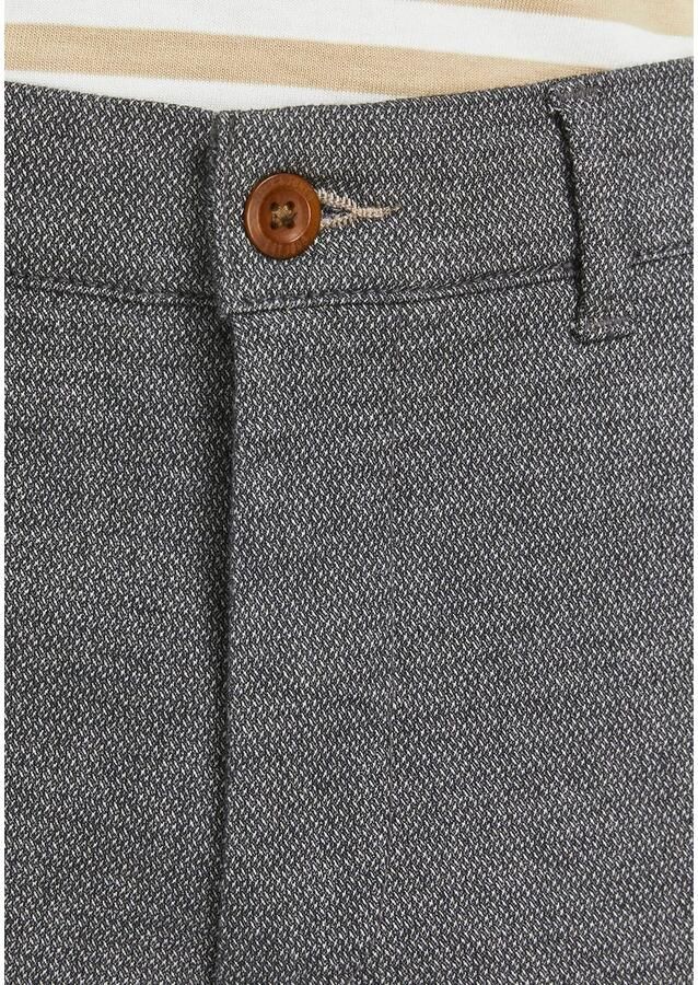 JACK & JONES PANTS STUDIO gemêleerde slim fit broek JPSTMARCO drizzle - Foto 3