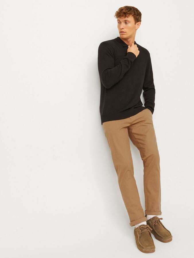 Jack & jones Slim fit chino met achterzakken model 'MARCO FURY' - Foto 4