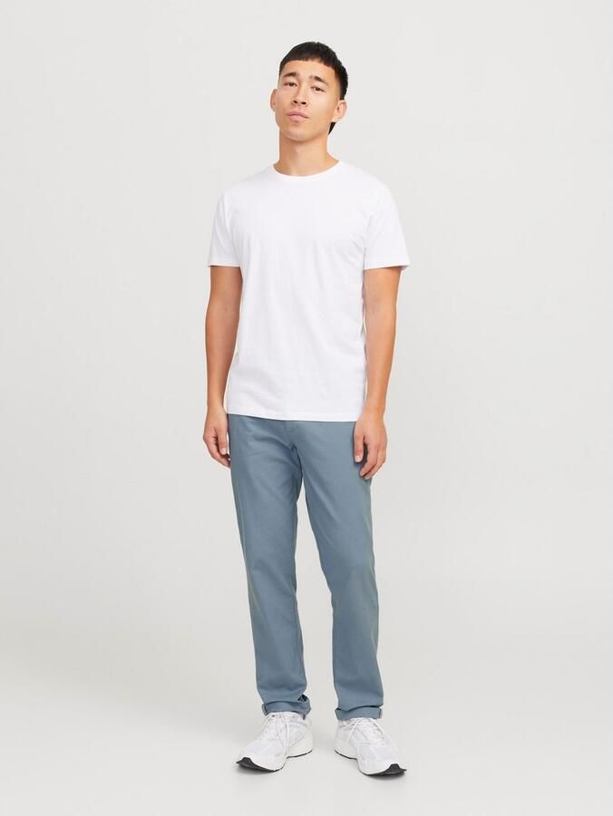 JACK & JONES PANTS STUDIO slim chino blauw - Foto 4
