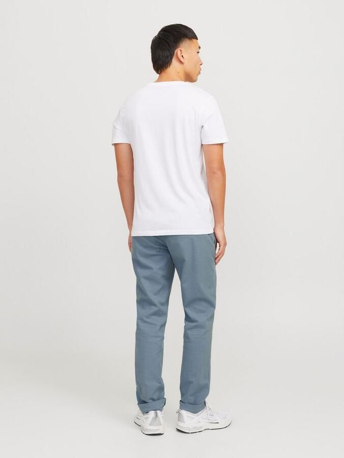 JACK & JONES PANTS STUDIO slim chino blauw - Foto 5