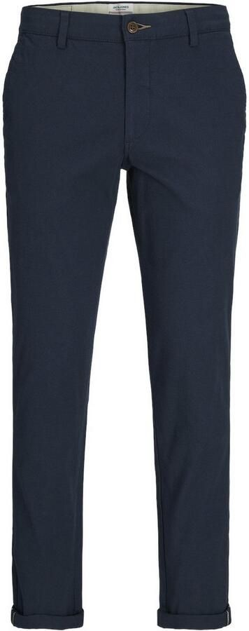 JACK & JONES PANTS STUDIO slim fit chino JPSTMARCO donkerblauw - Foto 6