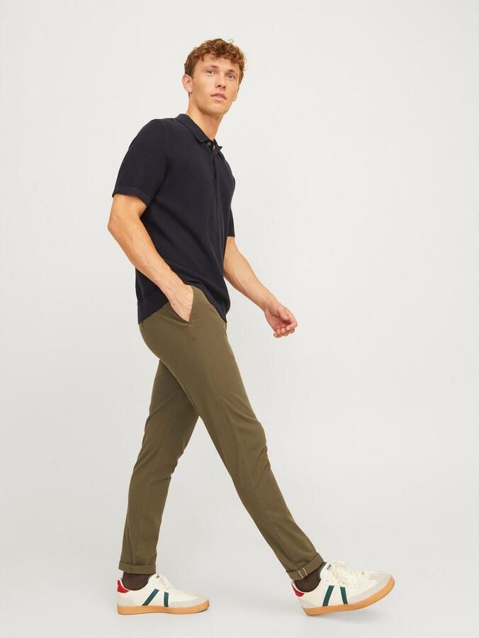 Jack & jones Slim fit chino met achterzakken model 'MARCO FURY' - Foto 4
