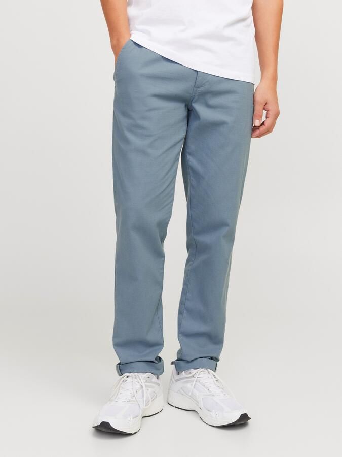 JACK & JONES PANTS STUDIO slim chino blauw - Foto 9