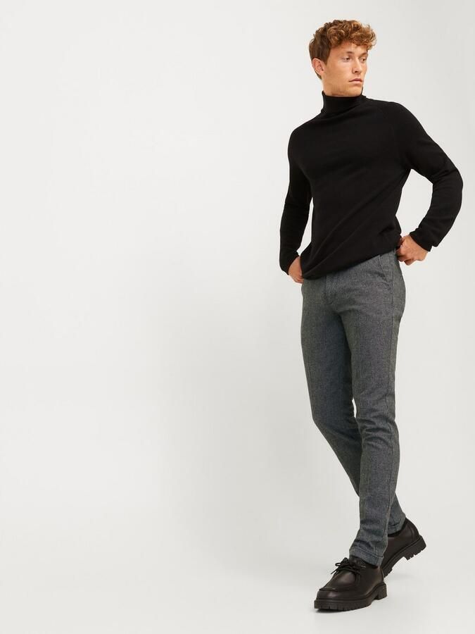 Jack & jones Slim fit chino met persplooien model 'MARCO' - Foto 4