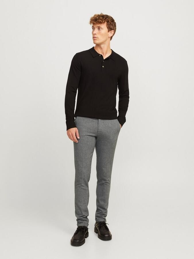 Jack & jones Slim fit chino met persplooien model 'MARCO' - Foto 3