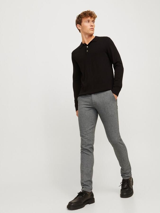 Jack & jones Slim fit chino met persplooien model 'MARCO' - Foto 5