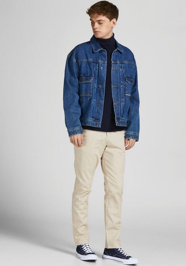 Jack & jones Slim fit chino met ceintuurlussen model 'MARCO BOWIE' - Foto 7