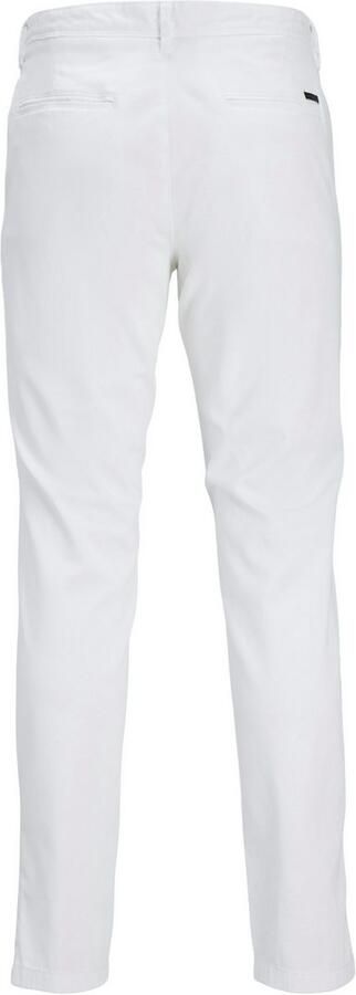 Jack & jones Slim fit chino in wit met steekzakken model 'MARCO BOWIE' - Foto 13