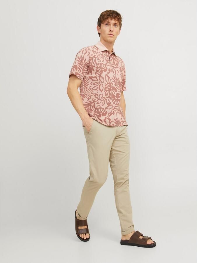 Jack & jones Broek Jack & Jones 12253071 MARCO-PLAZA TAUPE - Foto 4