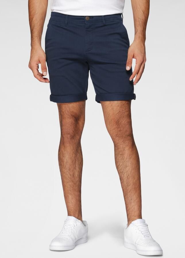 JACK & JONES PANTS STUDIO regular fit chino short JPSTBOWIE navy blazer - Foto 11
