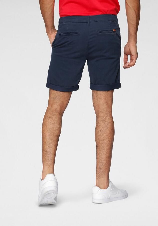 JACK & JONES PANTS STUDIO regular fit chino short JPSTBOWIE navy blazer - Foto 9