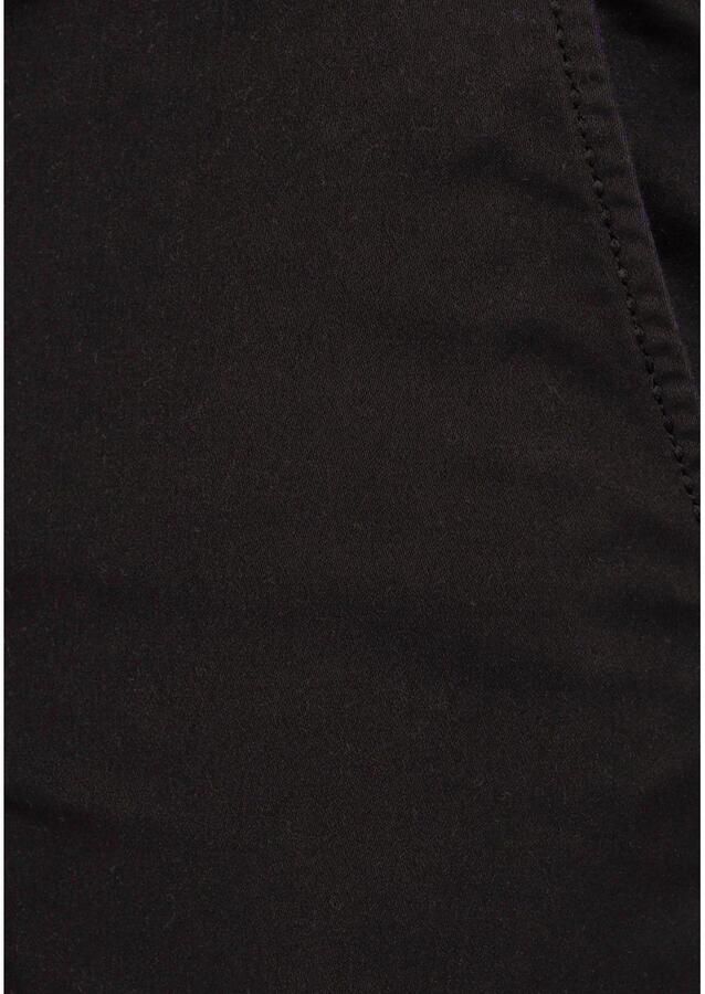 JACK & JONES JEANS INTELLIGENCE regular fit chino short Bowie zwart - Foto 4