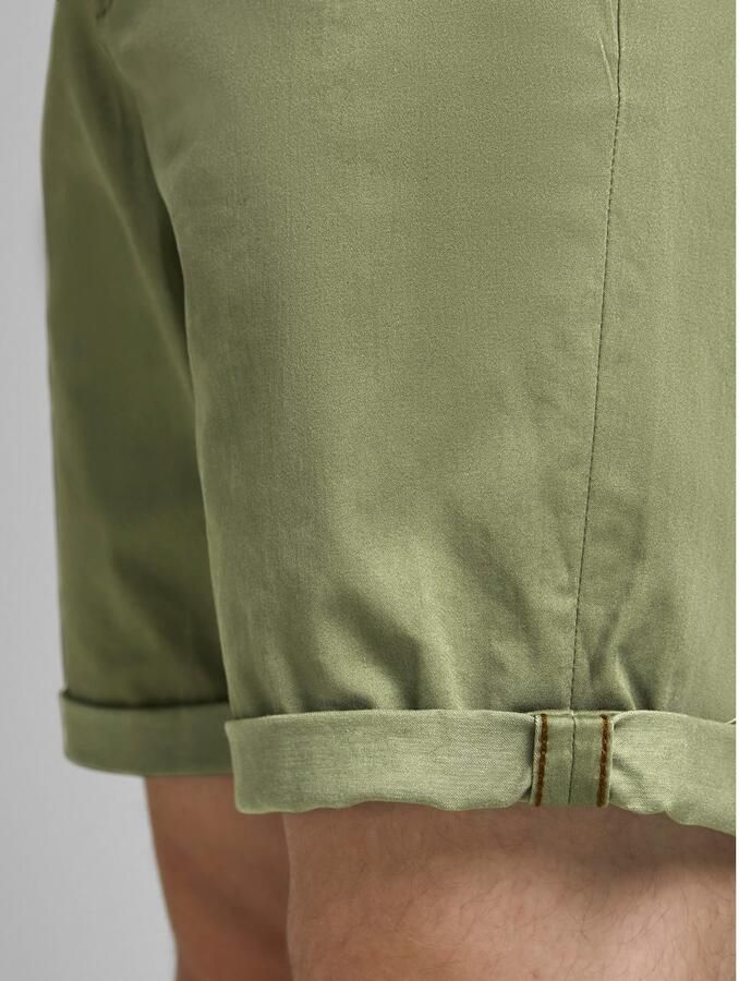JACK & JONES PANTS STUDIO regular fit chino short JPSTBOWIE deep lichen green - Foto 5