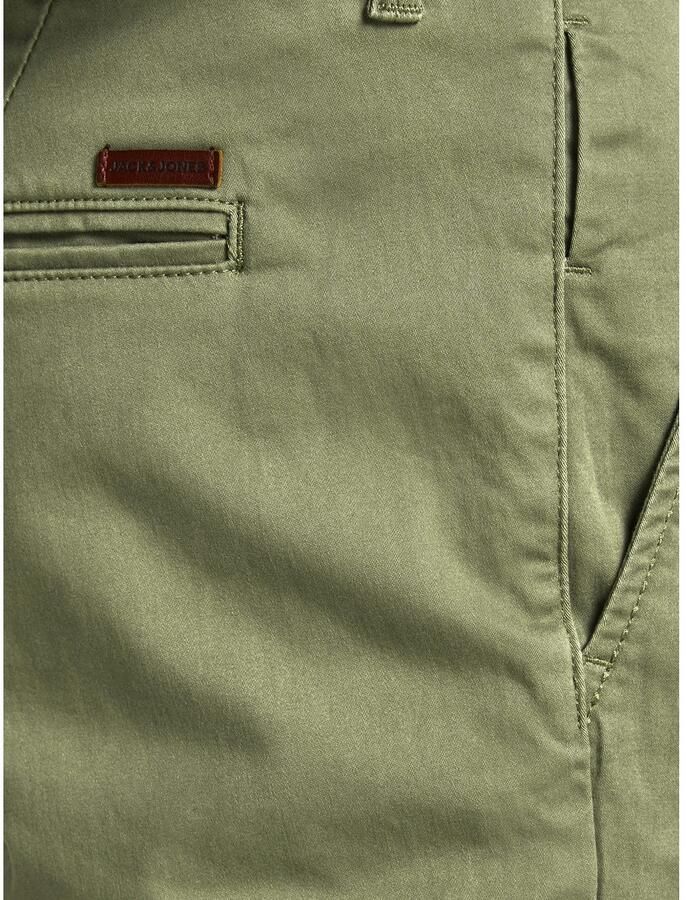 JACK & JONES PANTS STUDIO regular fit chino short JPSTBOWIE deep lichen green - Foto 4