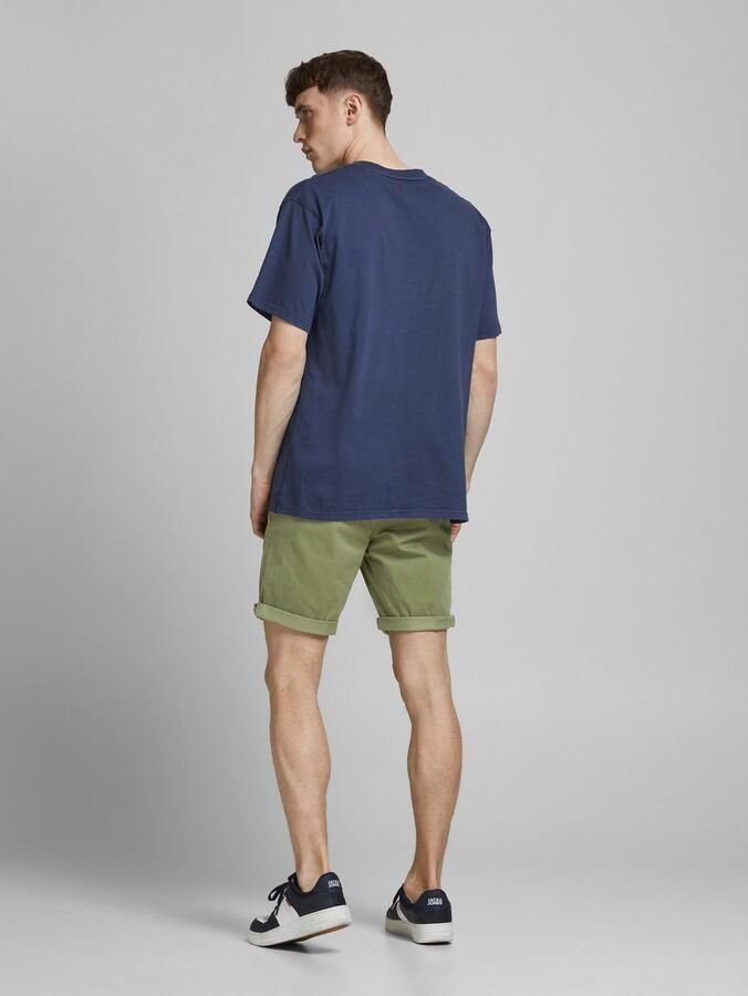 JACK & JONES PANTS STUDIO regular fit chino short JPSTBOWIE deep lichen green - Foto 8