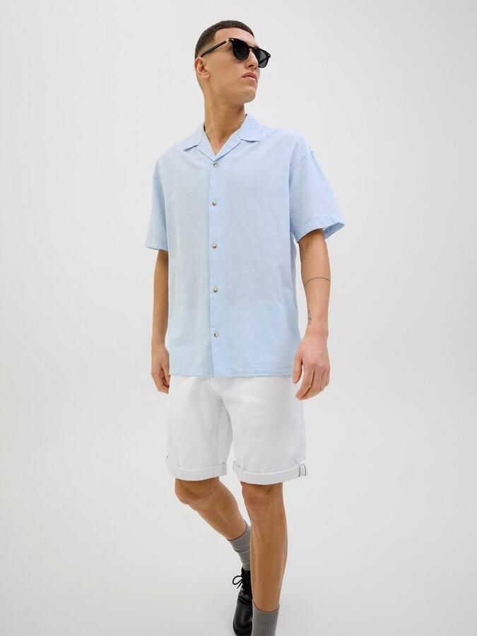 Jack & jones Bowie Solid Chinoshorts Stijlvol Comfort White Heren - Foto 12