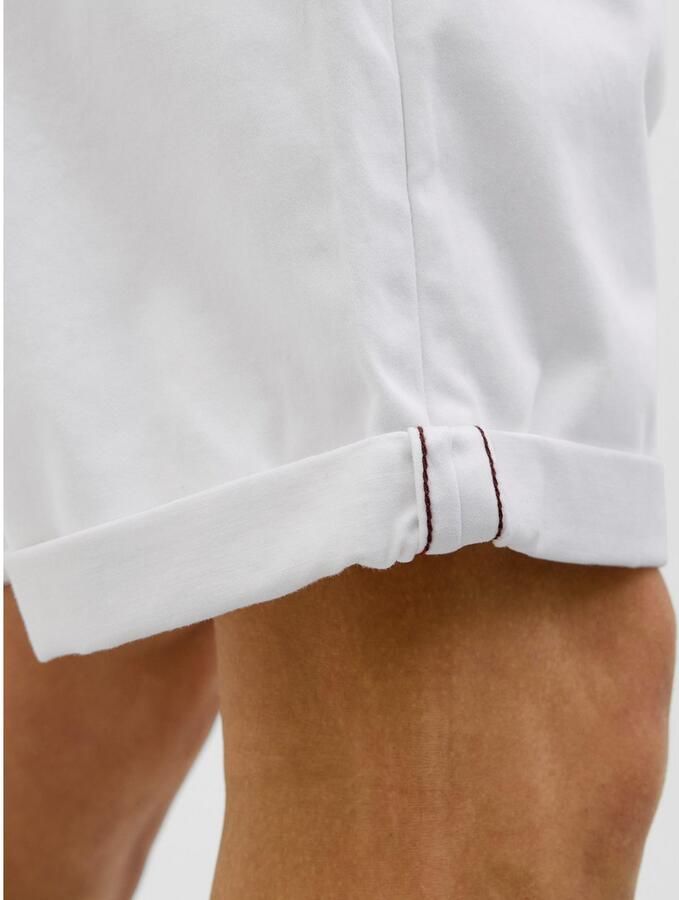 Jack & jones Bowie Solid Chinoshorts Stijlvol Comfort White Heren - Foto 5