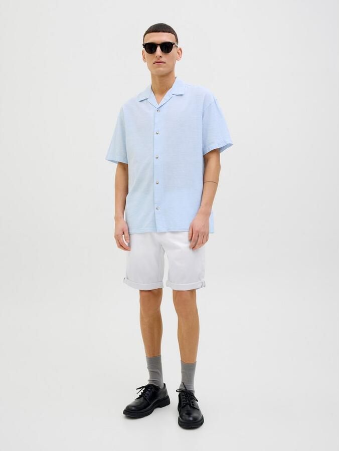 Jack & jones Bowie Solid Chinoshorts Stijlvol Comfort White Heren - Foto 10