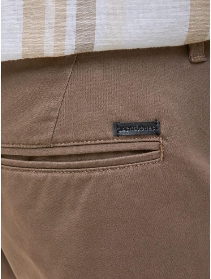 JACK & JONES PANTS STUDIO regular fit chino short JPSTBOWIE morel - Foto 2