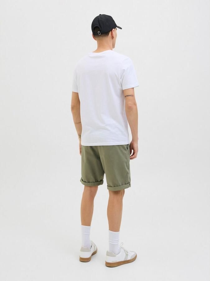 JACK & JONES PANTS STUDIO regular fit chino short JPSTBOWIE deep lichen green - Foto 12