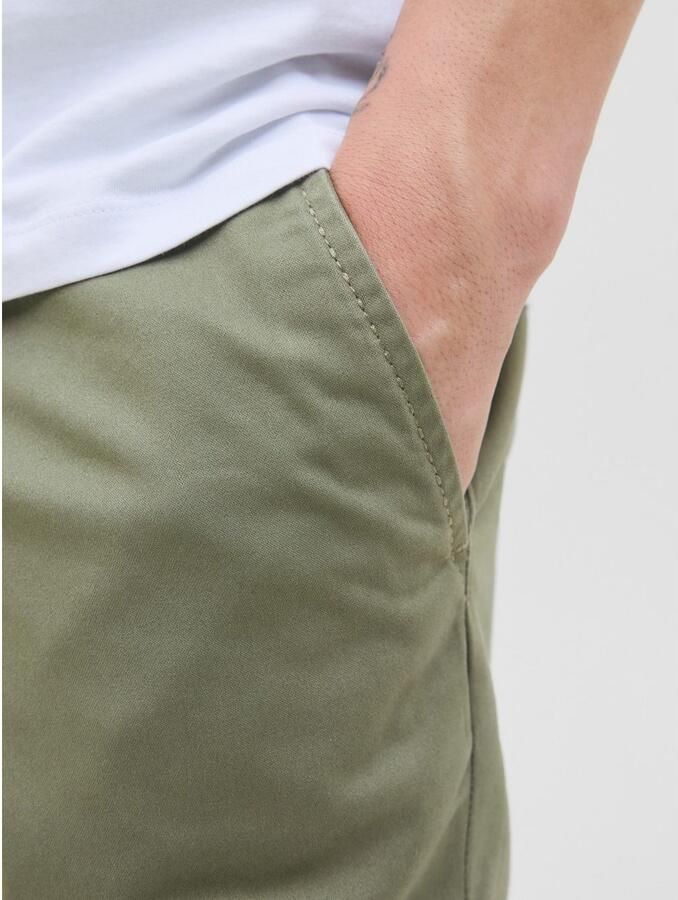 JACK & JONES PANTS STUDIO regular fit chino short JPSTBOWIE deep lichen green - Foto 6