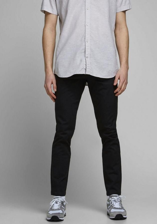 JACK & JONES PANTS STUDIO slim fit broek JJIMARCO JJDAVE zwart groen (set van 2) - Foto 7