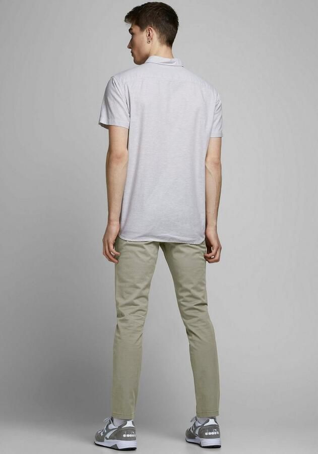 JACK & JONES PANTS STUDIO slim fit broek JJIMARCO JJDAVE zwart groen (set van 2) - Foto 6