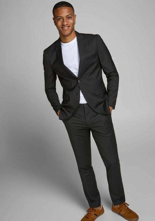 Jack & Jones Colbert JPRFRANCO Blazer met 2-knoops vorm en extra smalle snit - Foto 4