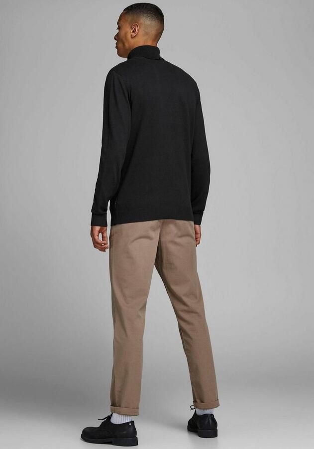 Jack & jones Heren Rollneck Sweater Eemil Gebreid Black Heren - Foto 5