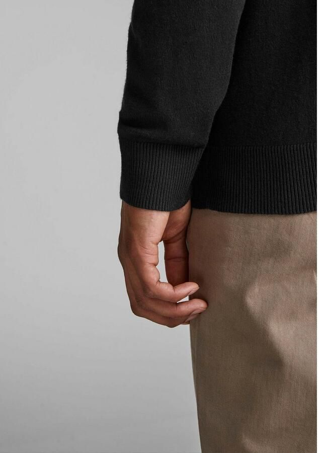 Jack & jones Heren Rollneck Sweater Eemil Gebreid Black Heren - Foto 3