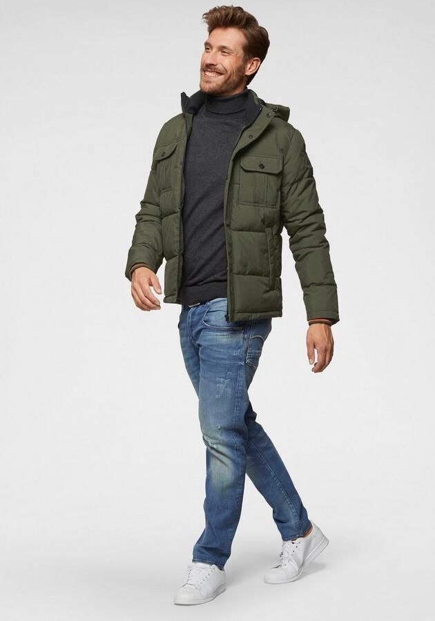 JACK & JONES ESSENTIALS fijngebreide coltrui JJEEMIL Dark Grey Melange - Foto 11