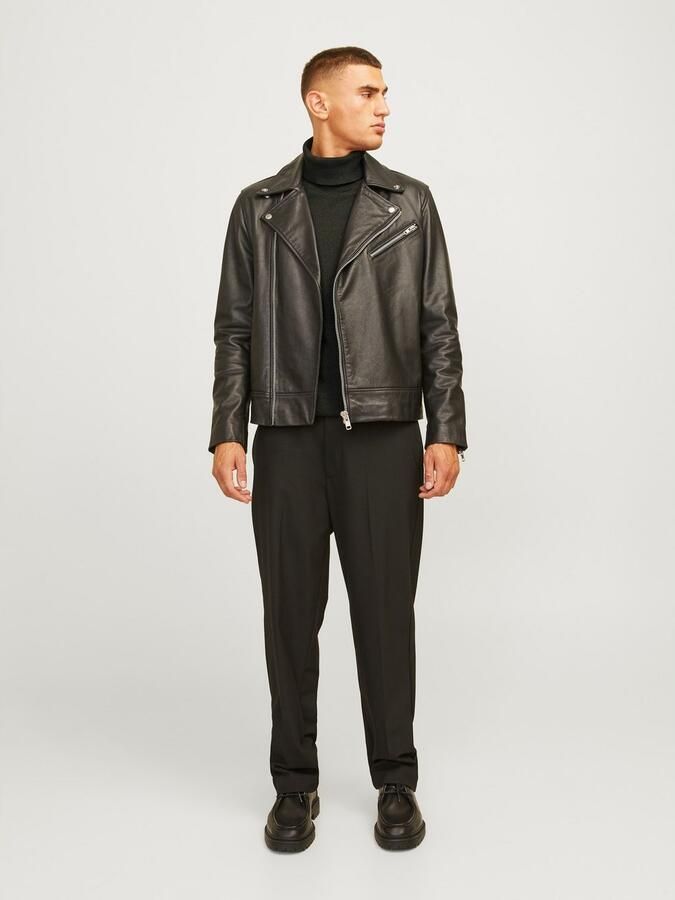 Jack & Jones Coltrui JJEBASIC met hoog draagcomfort effen modieus regular fit katoen rolkraag - Foto 5