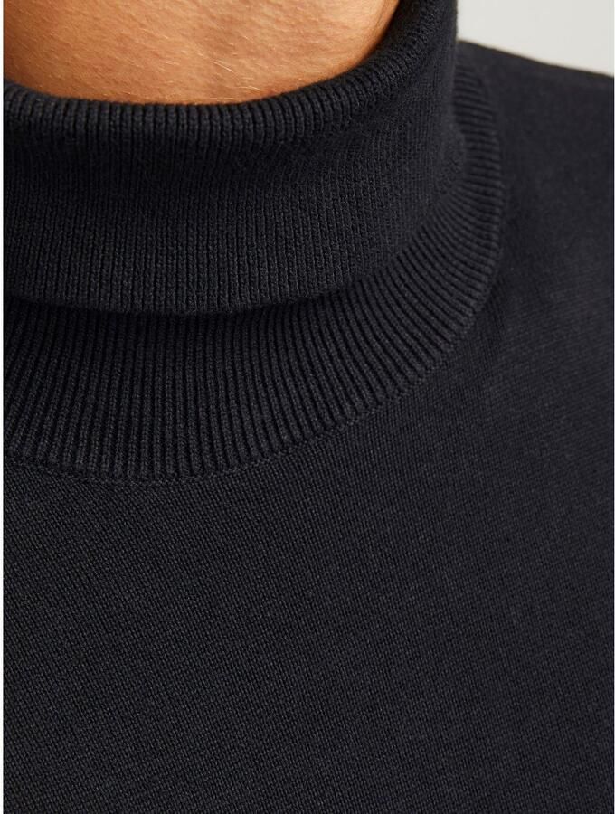 Jack & Jones Coltrui JJEBASIC met hoog draagcomfort effen modieus regular fit katoen rolkraag - Foto 4