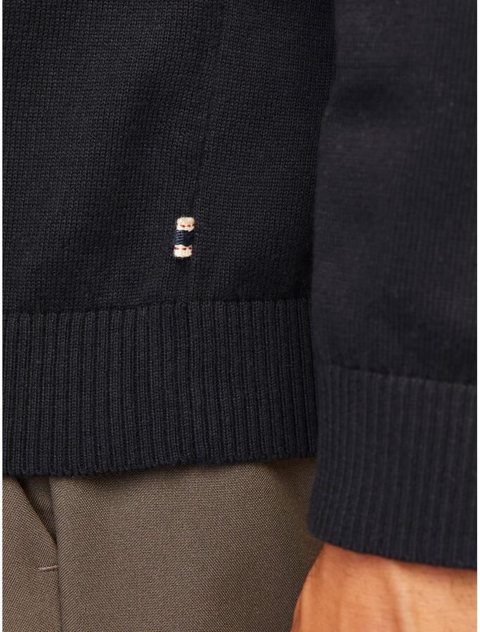 Jack & Jones Coltrui JJEBASIC met hoog draagcomfort effen modieus regular fit katoen rolkraag