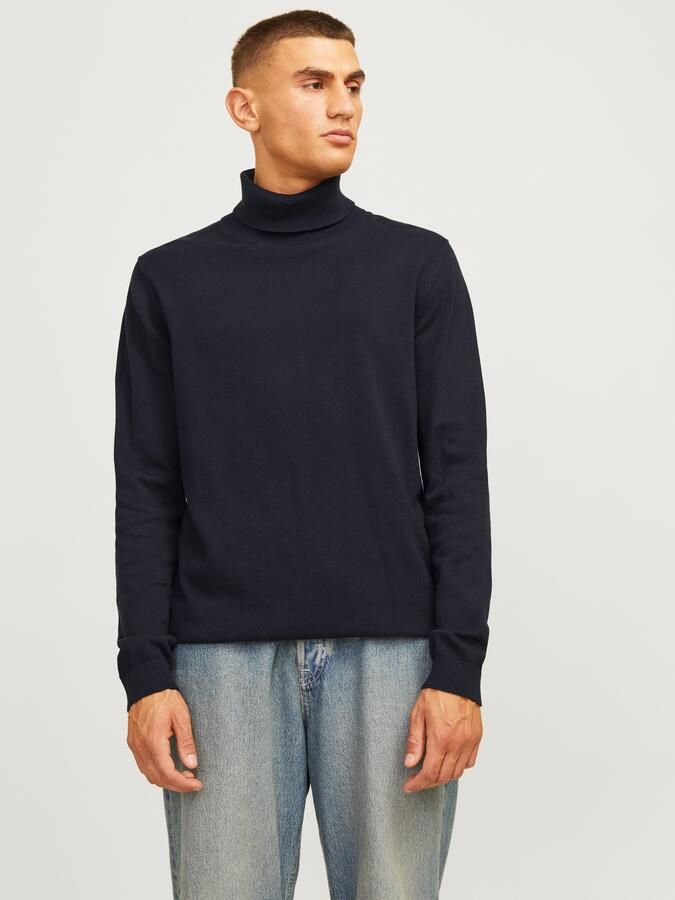 Jack & Jones Coltrui JJEBASIC met hoog draagcomfort effen modieus regular fit katoen rolkraag - Foto 7