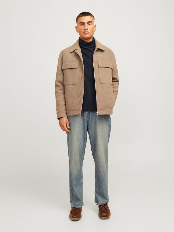 Jack & Jones Coltrui JJEBASIC met hoog draagcomfort effen modieus regular fit katoen rolkraag - Foto 4