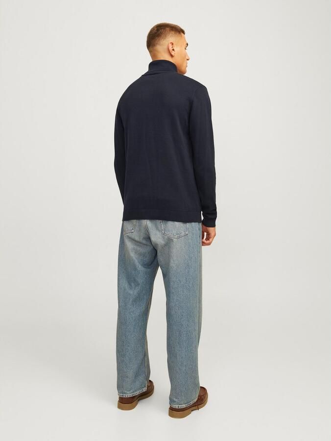 Jack & Jones Coltrui JJEBASIC met hoog draagcomfort effen modieus regular fit katoen rolkraag - Foto 5
