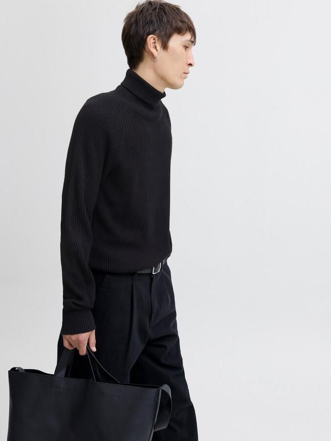 Jack & Jones Coltrui JJPANNEL KNIT ROLL NECK AW25