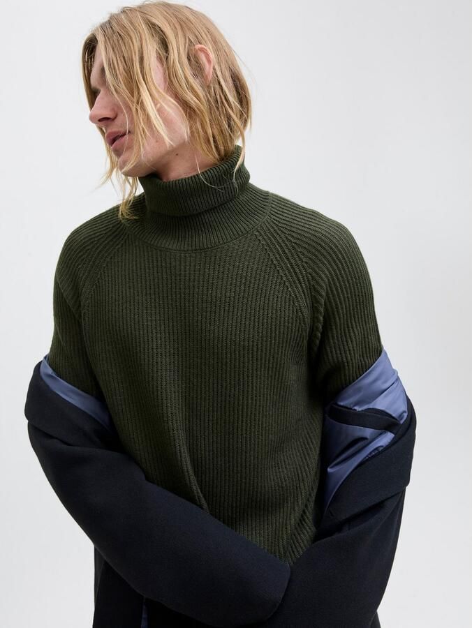 Jack & Jones Coltrui JJPANNEL KNIT ROLL NECK AW25 - Foto 3
