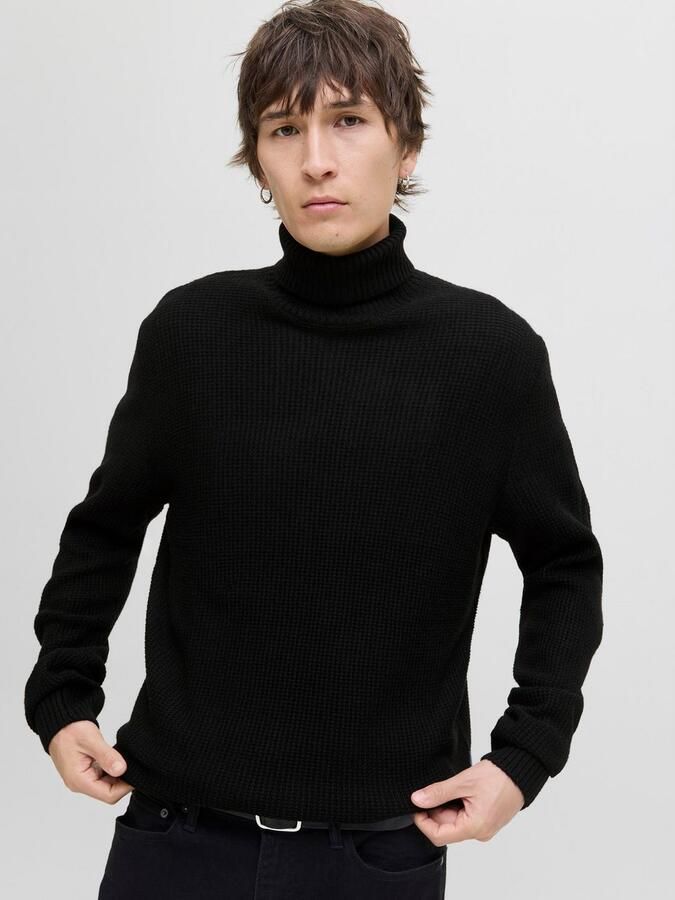 Jack & jones Coltrui met structuurmotief model 'ROY' - Foto 4